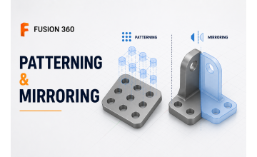 Patterning and Mirroring in Fusion 360: A Complete Beginner's Guide (2026)